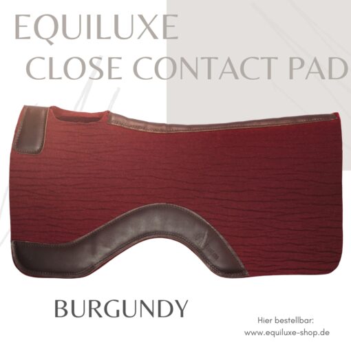 Close Contact Filzpad Burgundy